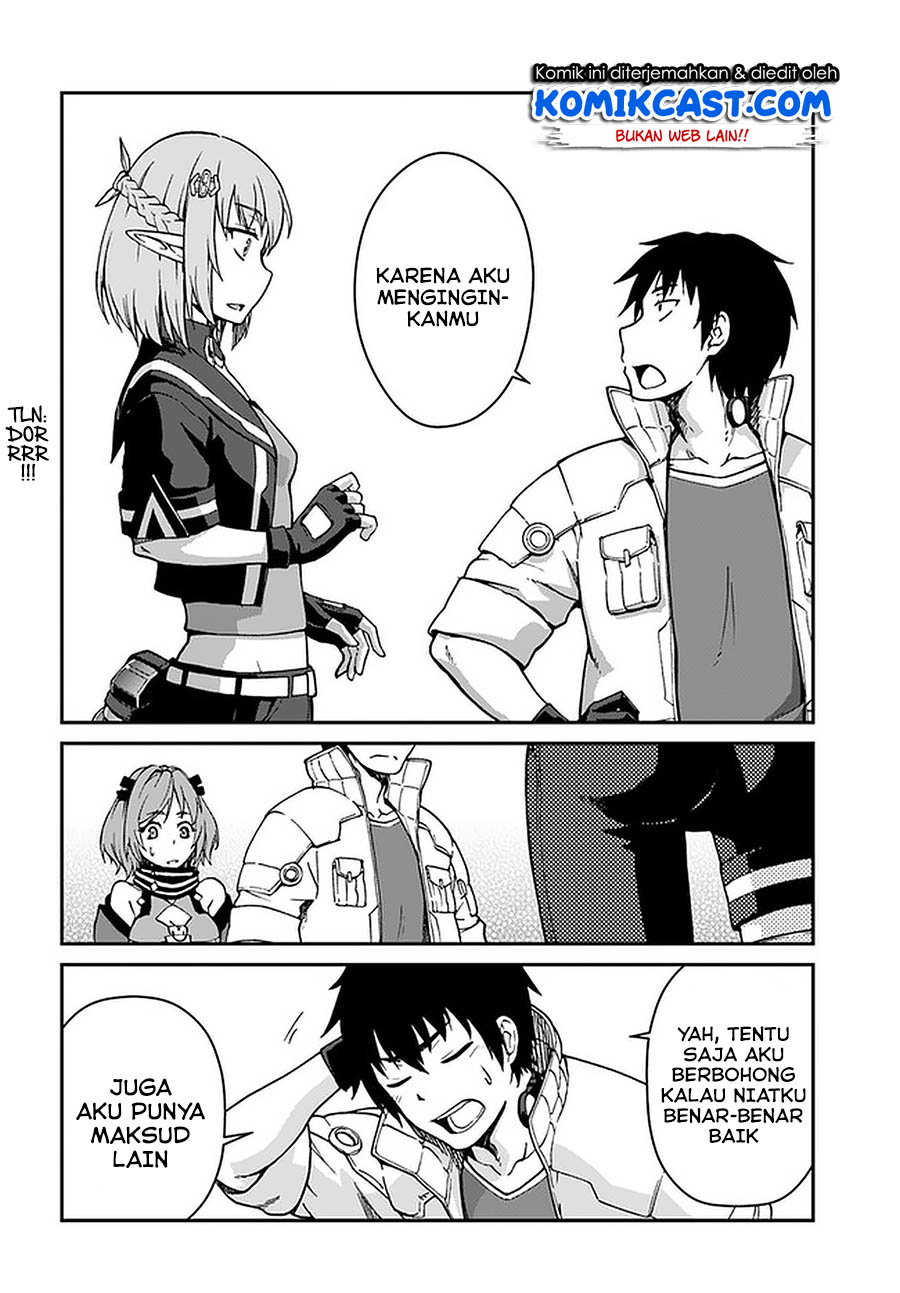 Mezametara Saikyou Soubi to Uchuusen-mochi datta no de Chapter 08.1 Bahasa Indonesia